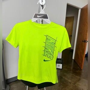 Nike Kids Bright Lime Tee